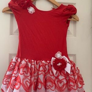 Beautiful Red Toddler Dress
